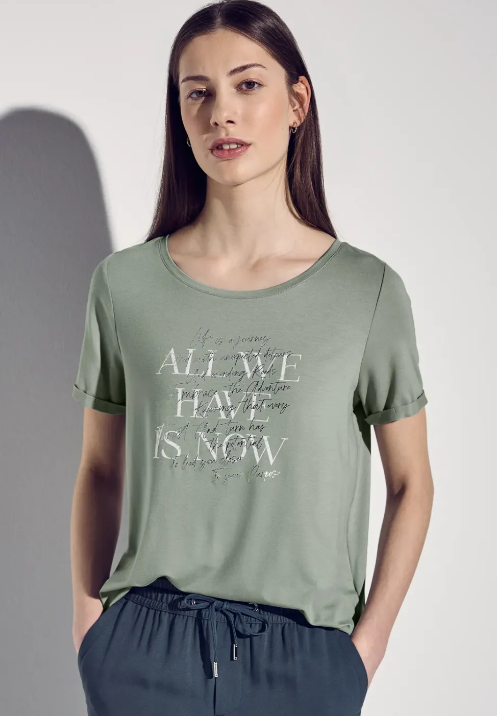 T-Shirt mit Print