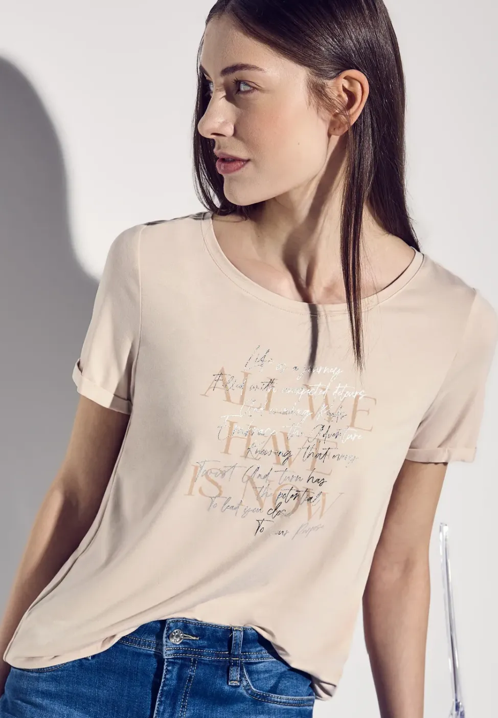 T-Shirt mit Print