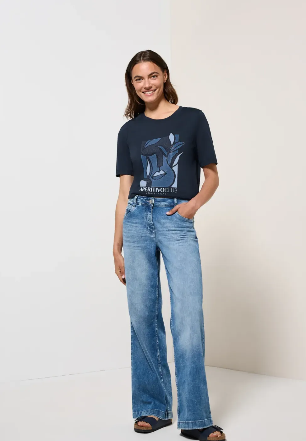 T-Shirt mit Print