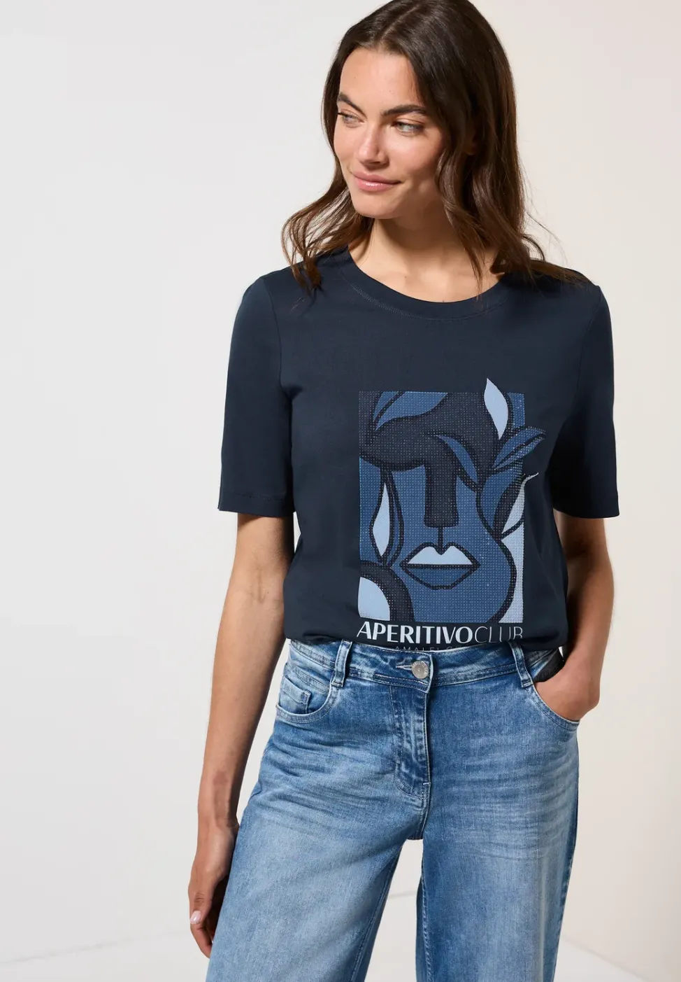T-Shirt mit Print