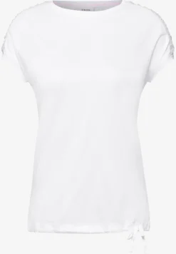 T-Shirt mit Raffung