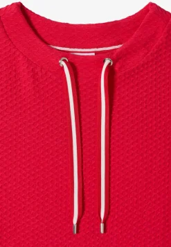 T-Shirt mit Rundhals mit Tunnelzug