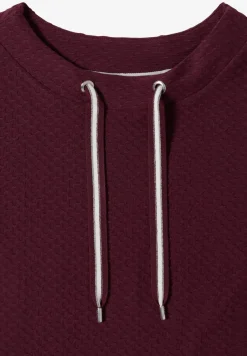 T-Shirt mit Rundhals mit Tunnelzug