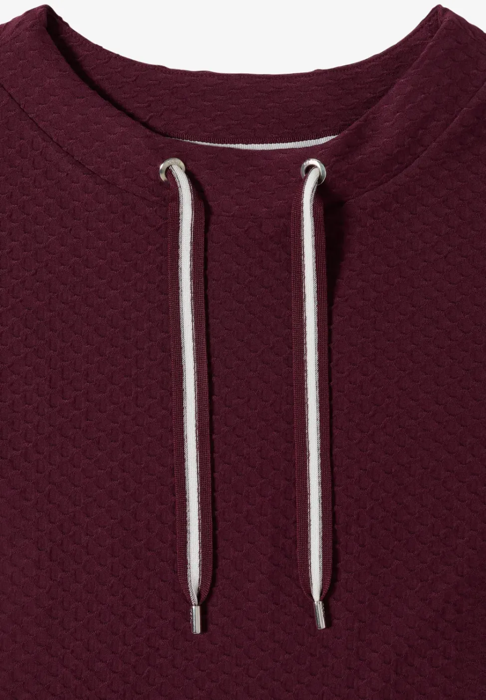 T-Shirt mit Rundhals mit Tunnelzug