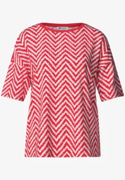 T-Shirt mit Rundhals und All-over-Print