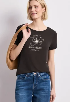 T-Shirt mit Rundhals und Artwork