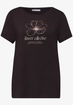T-Shirt mit Rundhals und Artwork