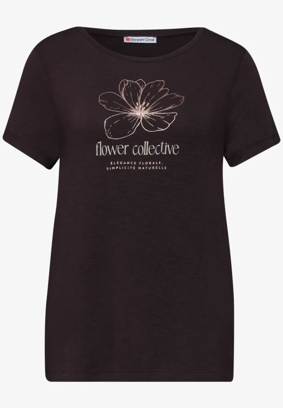 T-Shirt mit Rundhals und Artwork