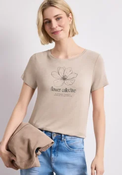 T-Shirt mit Rundhals und Artwork