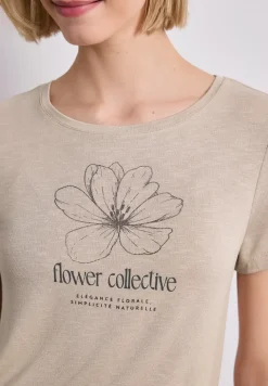 T-Shirt mit Rundhals und Artwork