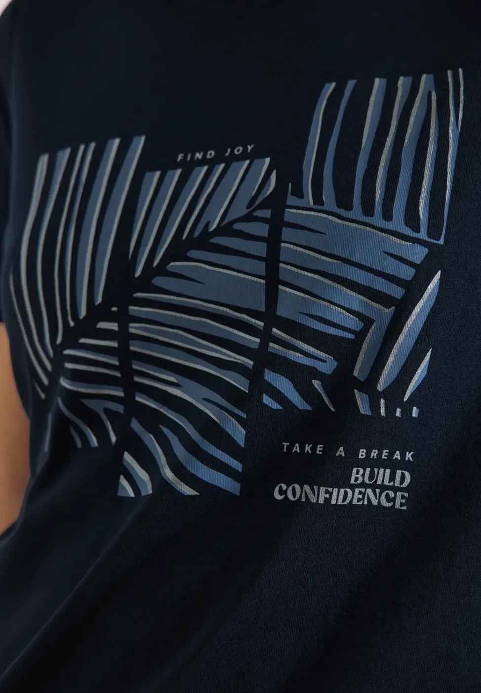 T-Shirt mit Rundhals und Artwork