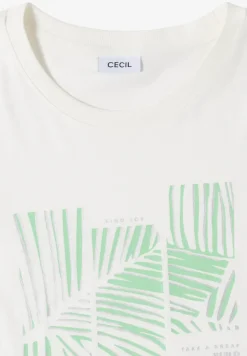 T-Shirt mit Rundhals und Artwork