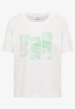 T-Shirt mit Rundhals und Artwork