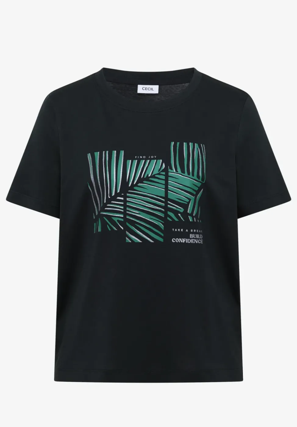 T-Shirt mit Rundhals und Artwork