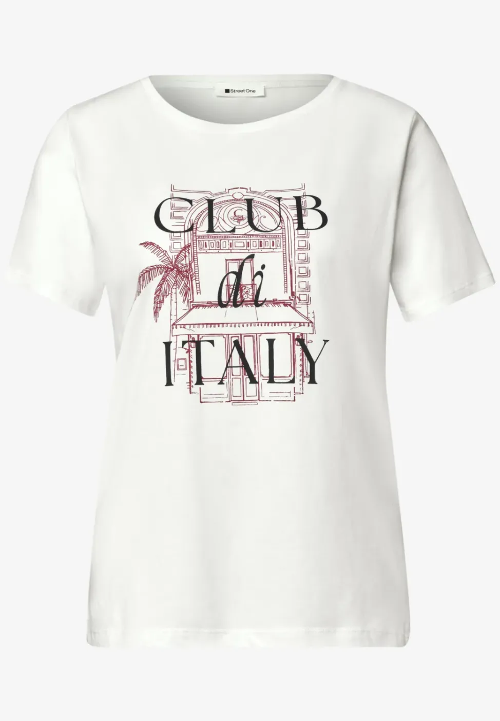 T-Shirt mit Rundhals und Artwork