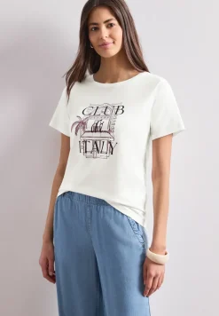 T-Shirt mit Rundhals und Artwork