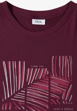 T-Shirt mit Rundhals und Artwork