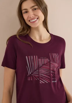 T-Shirt mit Rundhals und Artwork