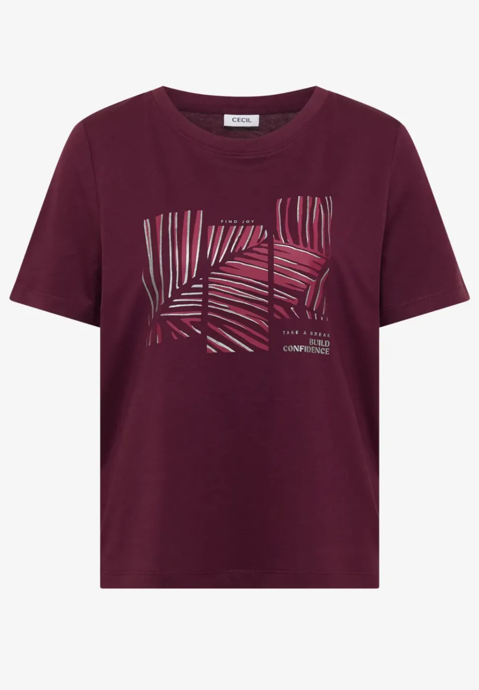 T-Shirt mit Rundhals und Artwork