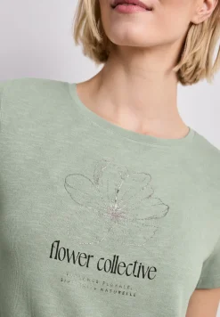 T-Shirt mit Rundhals und Artwork