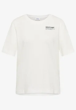 T-Shirt mit Rundhals und Backprint