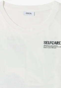 T-Shirt mit Rundhals und Backprint