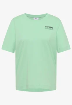 T-Shirt mit Rundhals und Backprint