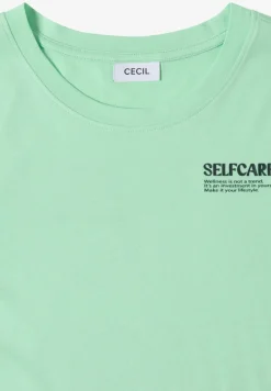 T-Shirt mit Rundhals und Backprint