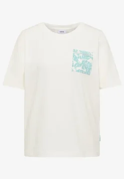 T-Shirt mit Rundhals und Brusttasche