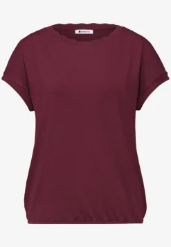T-Shirt mit Rundhals und Deko-Tape