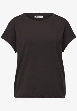 T-Shirt mit Rundhals und Deko-Tape