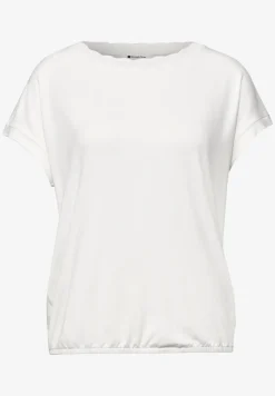 T-Shirt mit Rundhals und Deko-Tape