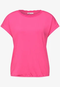 T-Shirt mit Rundhals und Deko-Tape