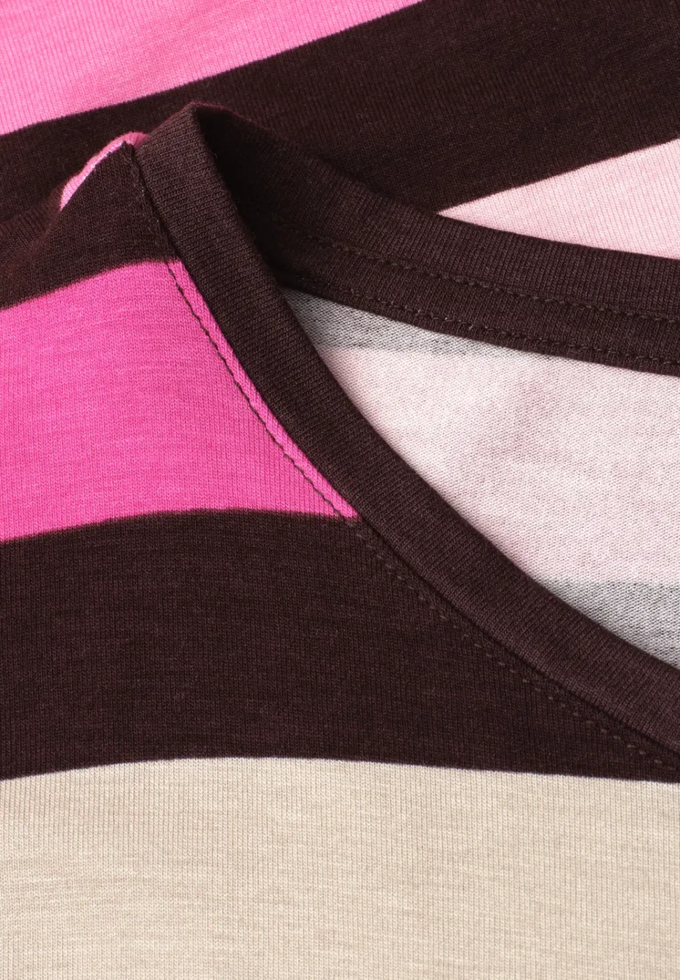 T-Shirt mit Rundhals und Elastiksaum