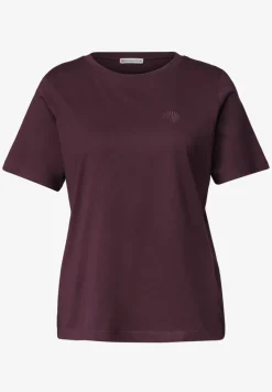 T-Shirt mit Rundhals und Embroidery Detail