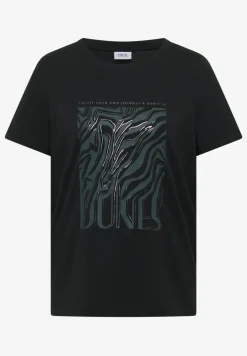 T-Shirt mit Rundhals und Folienprint