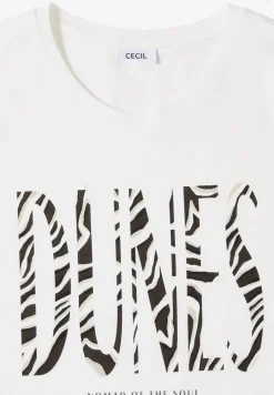 T-Shirt mit Rundhals und Frontprint