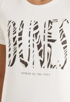 T-Shirt mit Rundhals und Frontprint