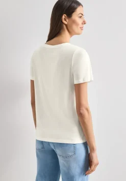 T-Shirt mit Rundhals und Frontprint
