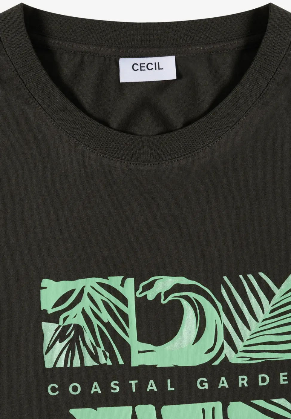 T-Shirt mit Rundhals und Frontprint