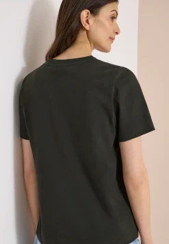T-Shirt mit Rundhals und Frontprint