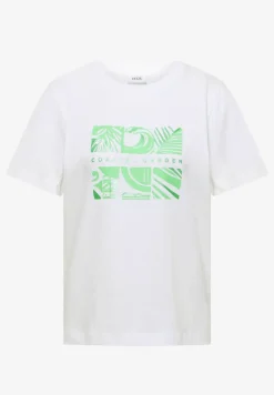 T-Shirt mit Rundhals und Frontprint
