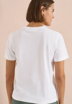 T-Shirt mit Rundhals und Frontprint