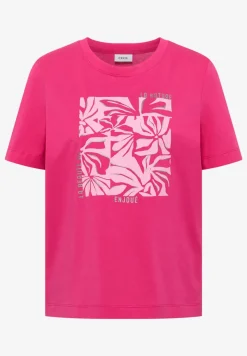 T-Shirt mit Rundhals und Frontprint