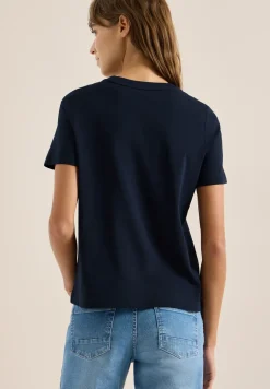 T-Shirt mit Rundhals und Frontprint