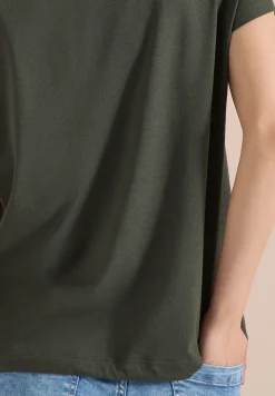 T-Shirt mit Rundhals und Frontprint