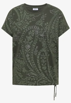 T-Shirt mit Rundhals und Frontprint