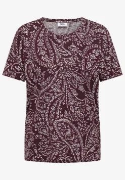 T-Shirt mit Rundhals und Minimal Print