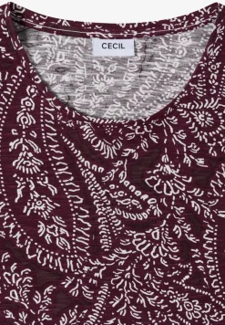 T-Shirt mit Rundhals und Minimal Print