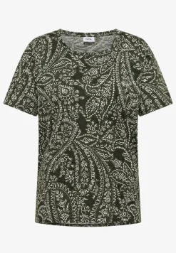 T-Shirt mit Rundhals und Minimal Print